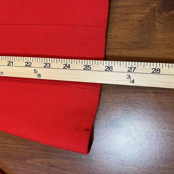 VTG Pendleton Blazer Women 10 Red 100% Wool Two Button Lined Jacket Made USA 60s - Picture 11 of 16